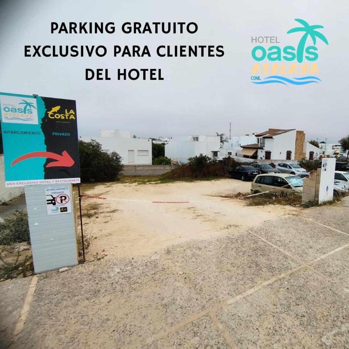 Hotel Oasis Atalaya Conil De La Frontera Exterior foto